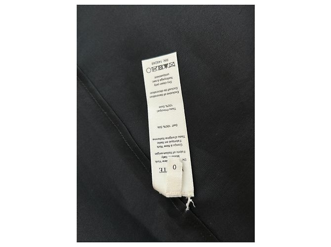 Khaite Camicia in seta nera Nero - vista 6