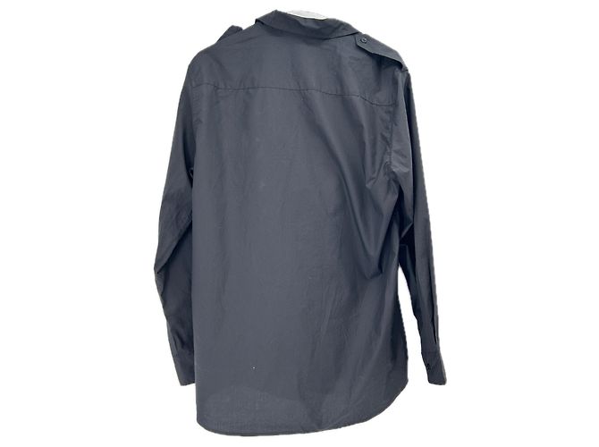 Camisa de algodón negra Gerard Darel Talla 42 Negro - vista 2