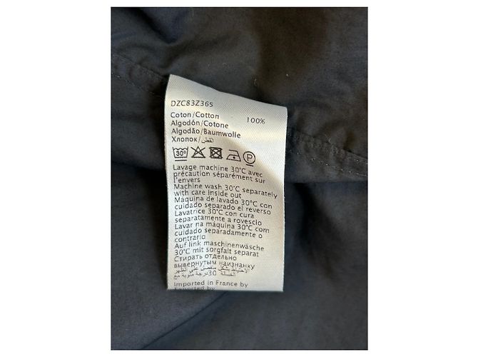 Camisa de algodón negra Gerard Darel Talla 42 Negro - vista 4