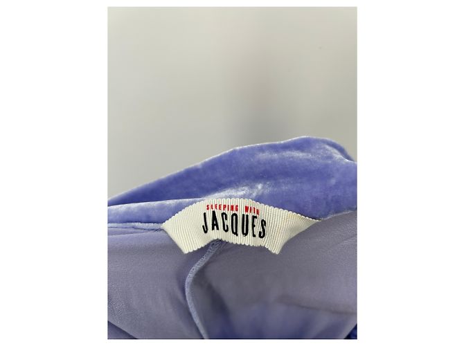 Autre Marque Lila Samt-Hose - Ansicht 3