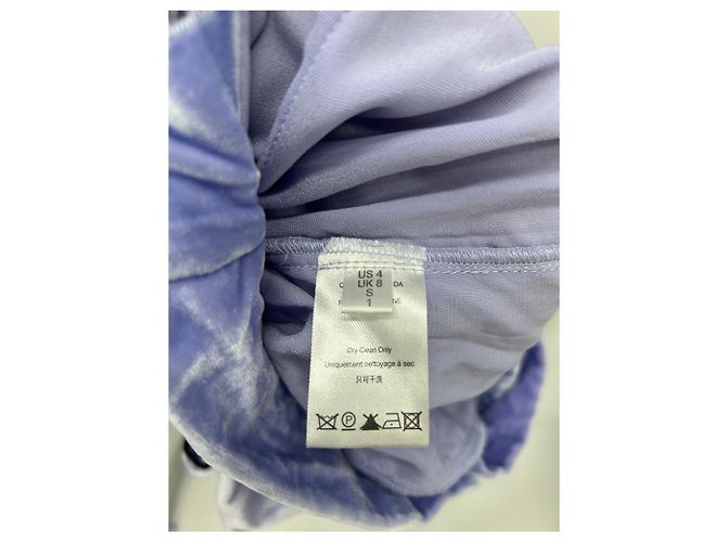 Autre Marque Lila Samt-Hose - Ansicht 5