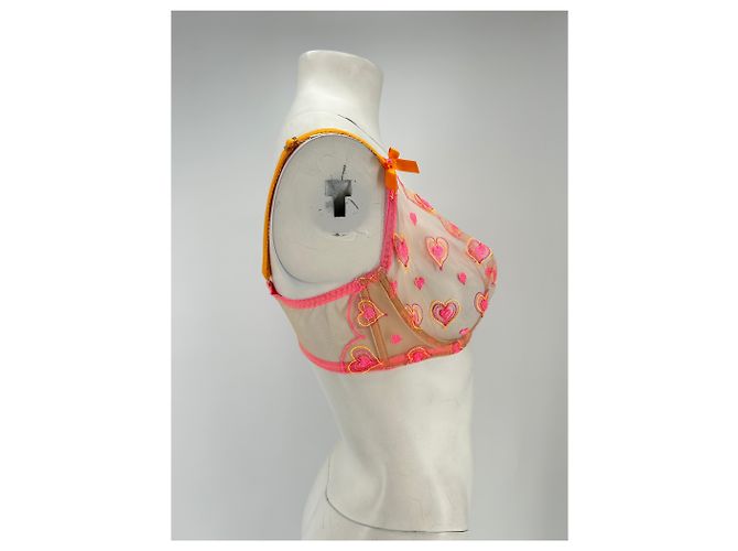 Agent Provocateur Sostén rosa y naranja - vista 3