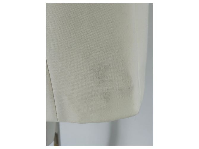 Autre Marque ROHÉ Langer Wollmantel creme Beige - Ansicht 5