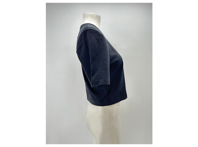 Autre Marque Schwarzes WARDROBE NYC Baumwoll T-Shirt XS - Ansicht 3