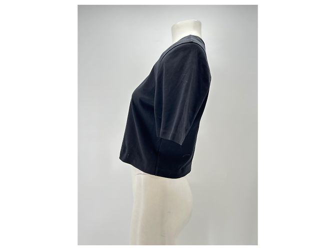 Autre Marque Schwarzes WARDROBE NYC Baumwoll T-Shirt XS - Ansicht 4
