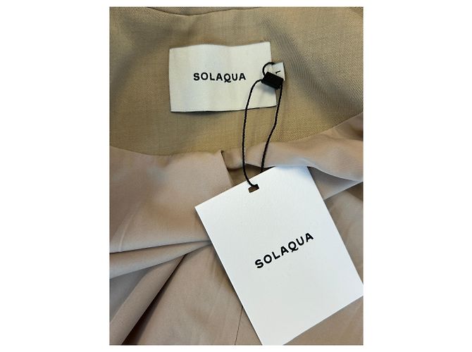 Autre Marque Blazer SOLAQUA Beige - vista 5