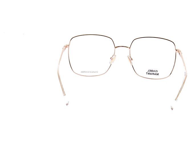 Isabel Marant Brille aus goldenem Metall - Ansicht 2