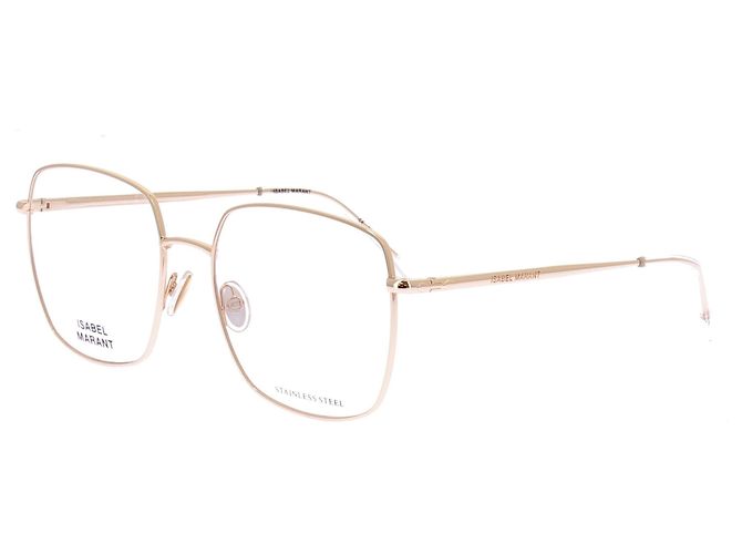 Isabel Marant Brille aus goldenem Metall - Ansicht 5