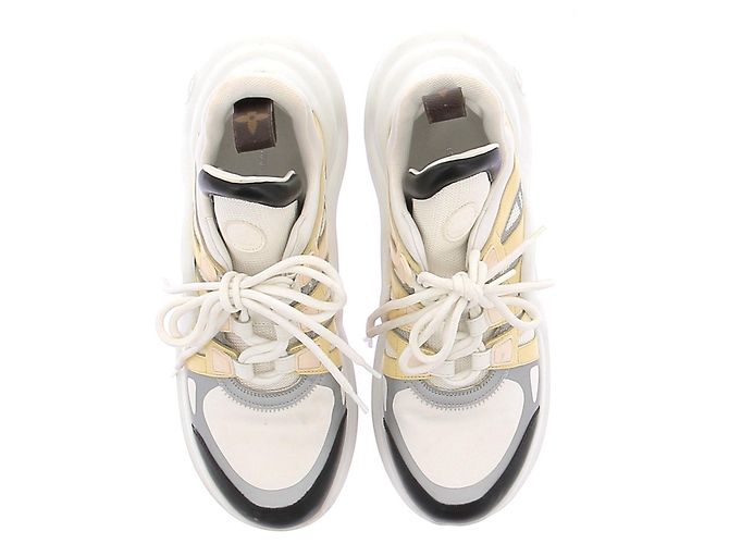 Louis Vuitton Leder Sneakers "Archlight" Weiß - Ansicht 6