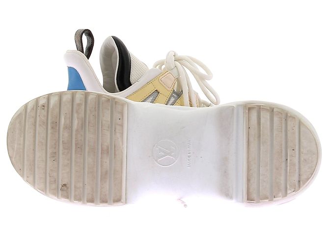 Louis Vuitton Leder Sneakers "Archlight" Weiß - Ansicht 7