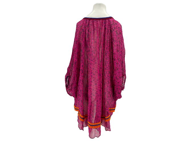 Autre Marque POUPETTE ST BARTH Rosa Bluse mit Blumen Pink - Ansicht 2
