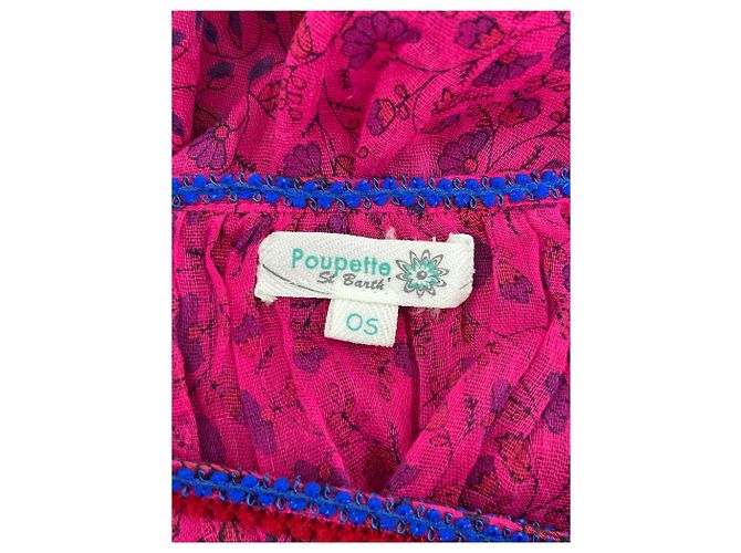 Autre Marque POUPETTE ST BARTH Rosa Bluse mit Blumen Pink - Ansicht 5