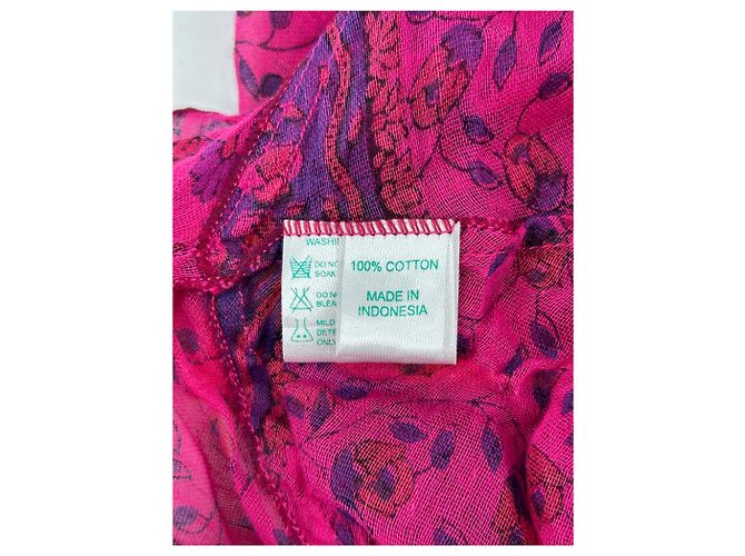 Autre Marque POUPETTE ST BARTH Rosa Bluse mit Blumen Pink - Ansicht 6