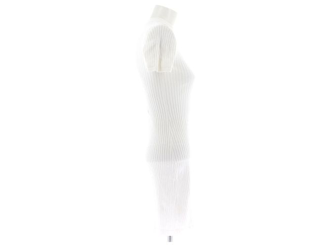 Courreges Robe blanche - vue 3