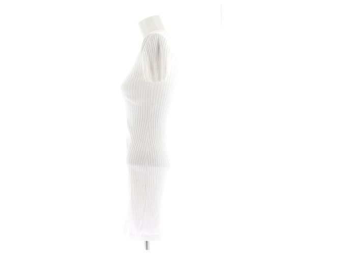 Courreges Robe blanche - vue 5