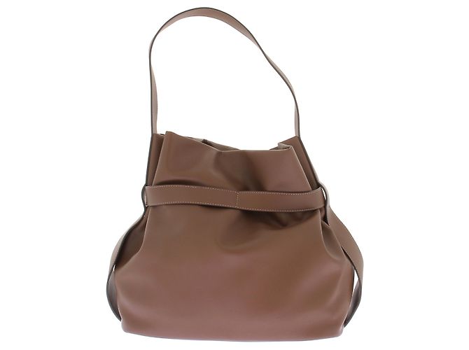 Autre Marque Borsa a secchiello SECCHIELLO in pelle marrone LIVIANA CONTI - vista 2