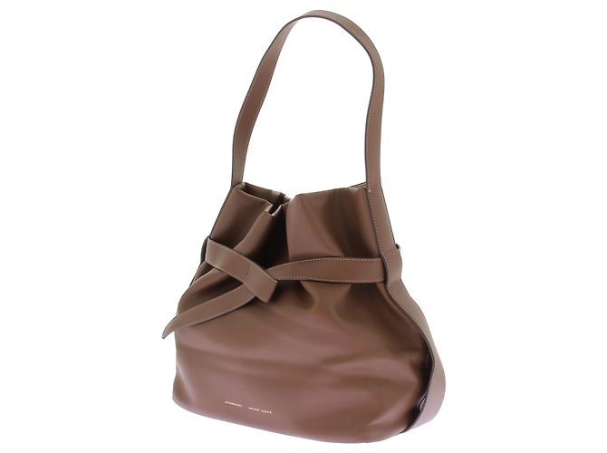 Autre Marque Borsa a secchiello SECCHIELLO in pelle marrone LIVIANA CONTI - vista 5