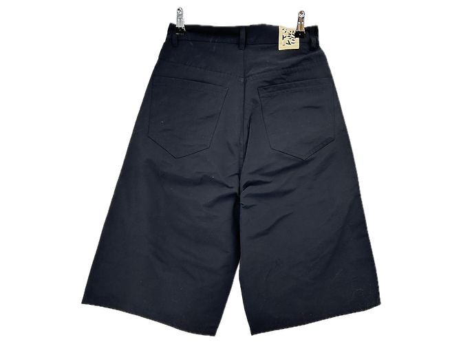 Autre Marque Bermuda CAMPER LAB in cotone nero - vista 2