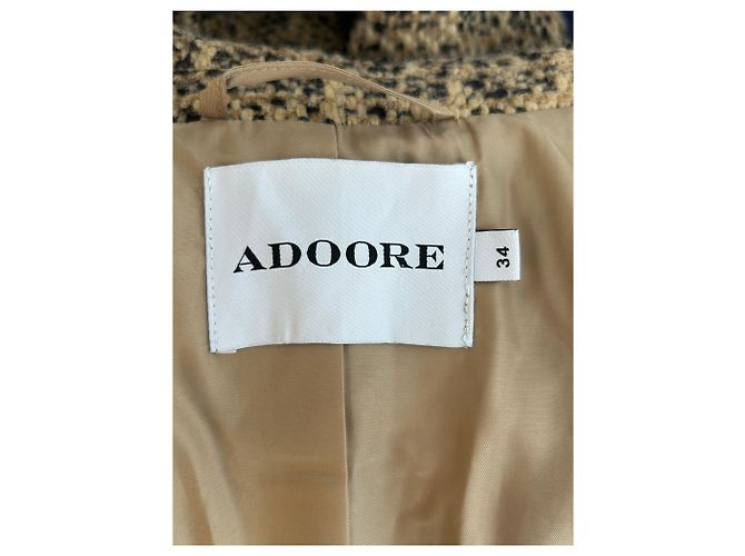 Autre Marque Blazer de tweed beige ADOORE - vista 5