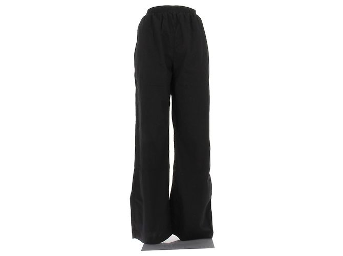 Autre Marque Pantalones negros de algodón ADANOLA Talla L - vista 2