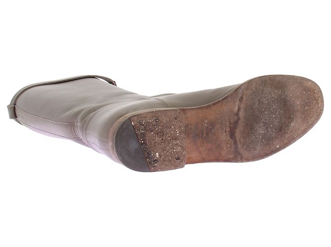 Hermès Taupe Stiefel "Jumping" Grau - Ansicht 7