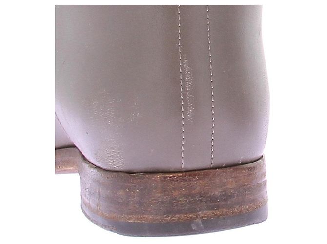 Hermès Taupe Stiefel "Jumping" Grau - Ansicht 9