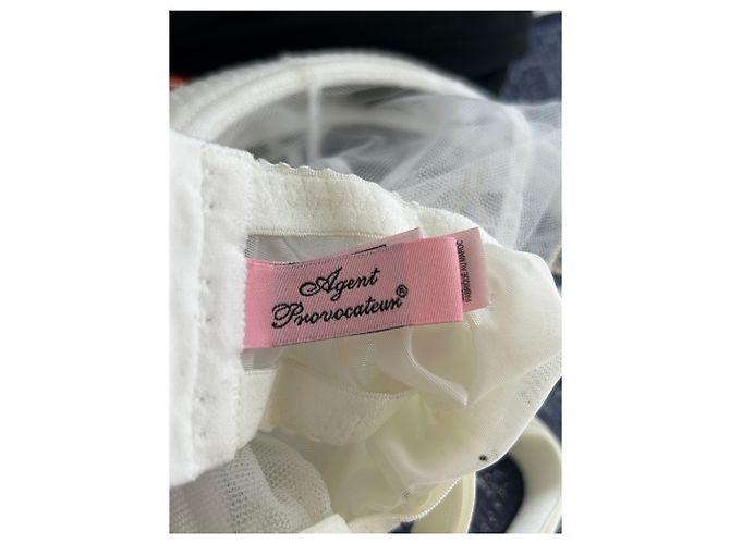 Sostén blanco Agent Provocateur - vista 5