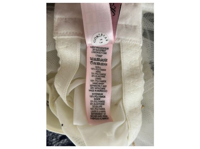 Sostén blanco Agent Provocateur - vista 7