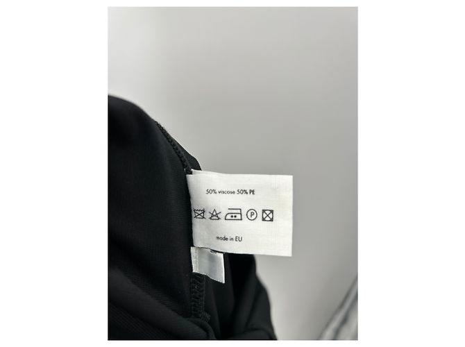 Autre Marque BOBKOVA Schwarzes langes Viscose Kleid - Ansicht 6