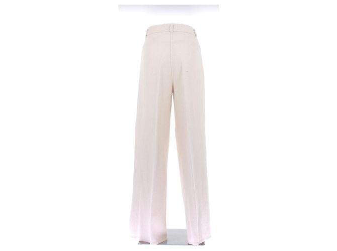 Pantalones Forte Forte de algodón beige - vista 2