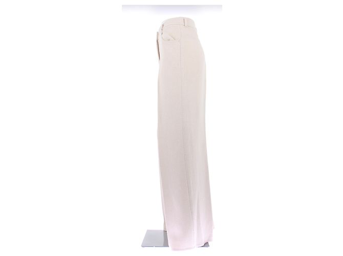 Pantalones Forte Forte de algodón beige - vista 4