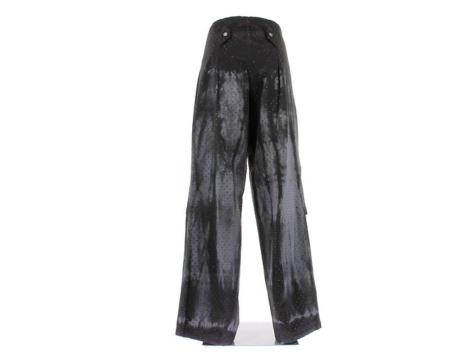 Autre Marque Jeans neri e strass Nero - vista 2