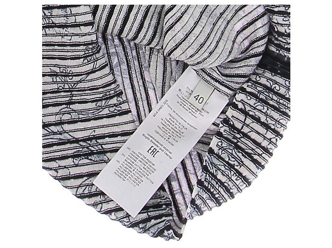 Etro Top a maniche corte nero e blu marino - vista 6