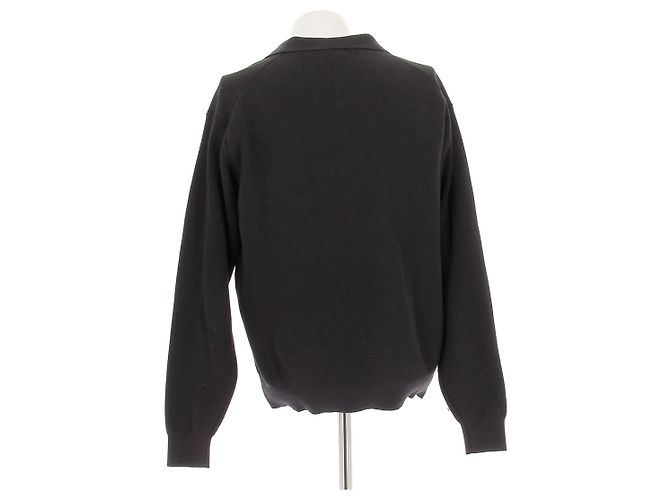 Autre Marque UNITED ARROWS Dunkelgrauer V-Ausschnitt Wollmischung Pullover M - Ansicht 2