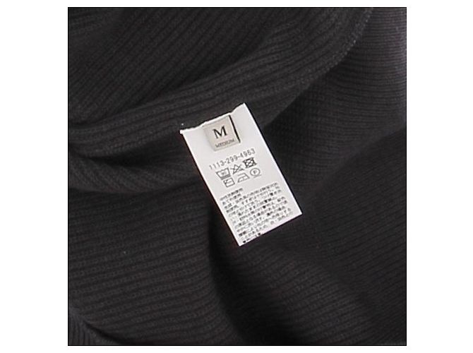 Autre Marque UNITED ARROWS Dunkelgrauer V-Ausschnitt Wollmischung Pullover M - Ansicht 6