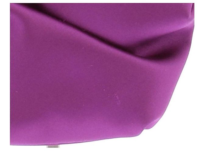 Piccola borsa a mano Jimmy Choo viola in tessuto Porpora - vista 9