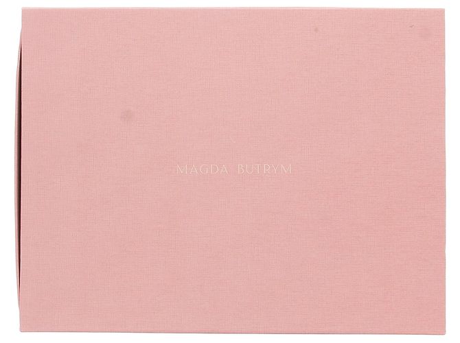 Magda Butrym Stivali neri in satin Nero - vista 8