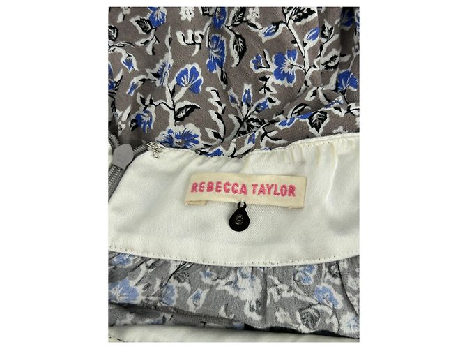 Rebecca Taylor Vestido estampado Gris - vista 5
