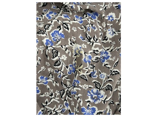 Rebecca Taylor Vestido estampado Gris - vista 6