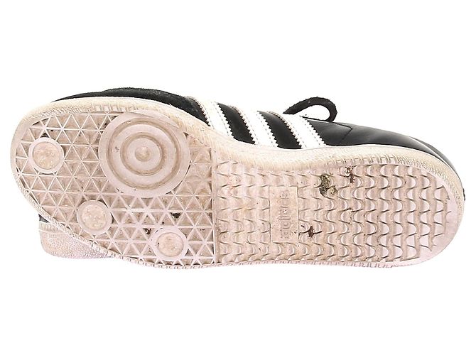 Adidas Leder Sneakers "Samba" Schwarz - Ansicht 7