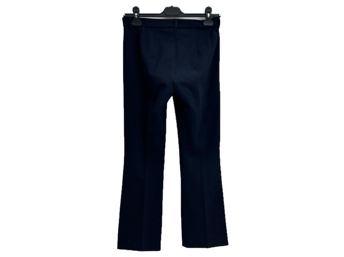 Max Mara Calça preta com pregas Preto - vista 2