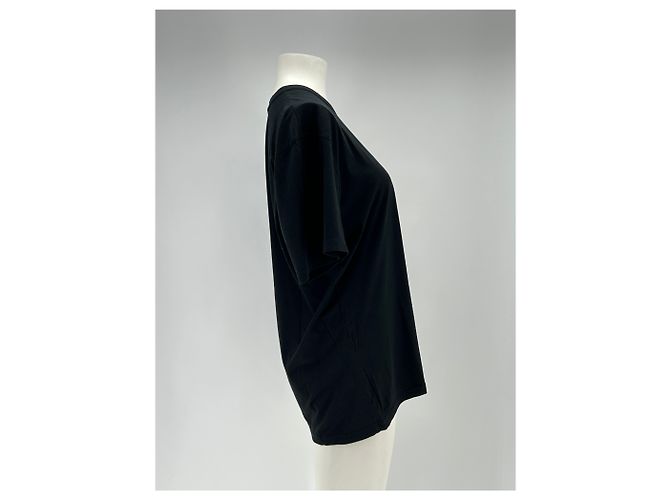 Autre Marque T-shirt nera a maniche corte JAMES PERSE in cotone Nero - vista 3
