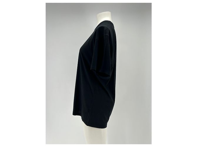 Autre Marque T-shirt nera a maniche corte JAMES PERSE in cotone Nero - vista 4