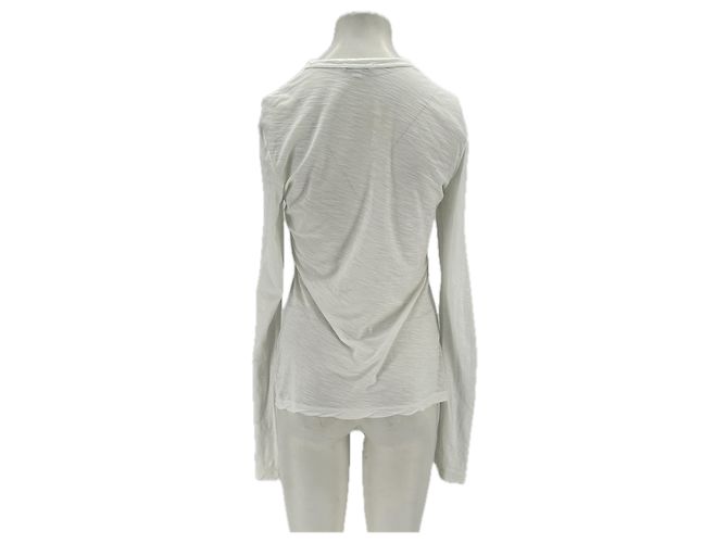 Autre Marque T-shirt bianco a maniche lunghe JAMES PERSE - vista 2
