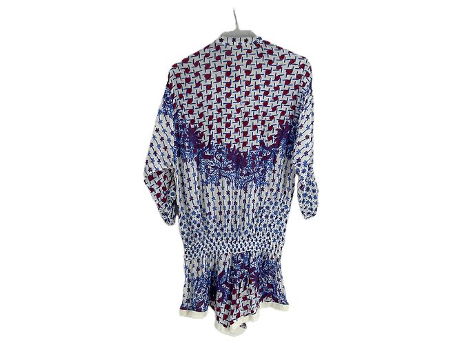 Autre Marque POUPETTE ST BARTH White Patterned Romper - view 2