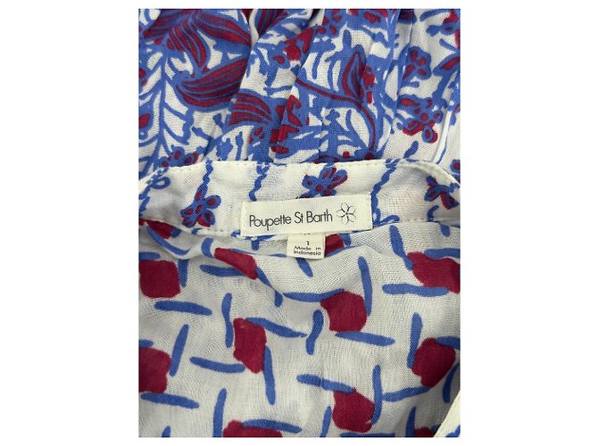 Autre Marque POUPETTE ST BARTH White Patterned Romper - view 3