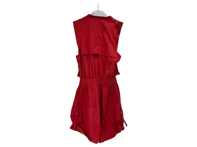 Isabel Marant Completo rosso "Hanelor" - vista 2