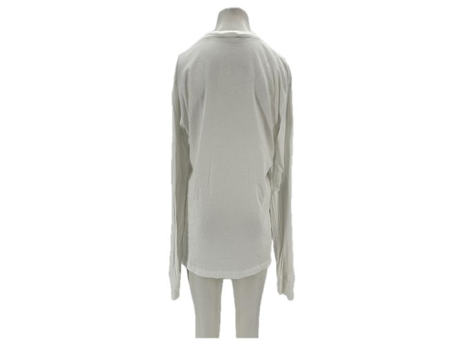 Autre Marque T-shirt bianca a maniche lunghe WARDROBE NYC Bianco - vista 2