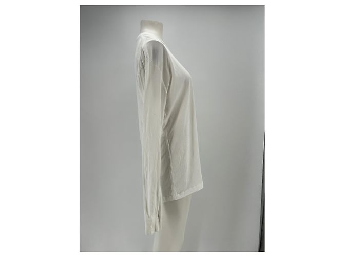 Autre Marque T-shirt bianca a maniche lunghe WARDROBE NYC Bianco - vista 3