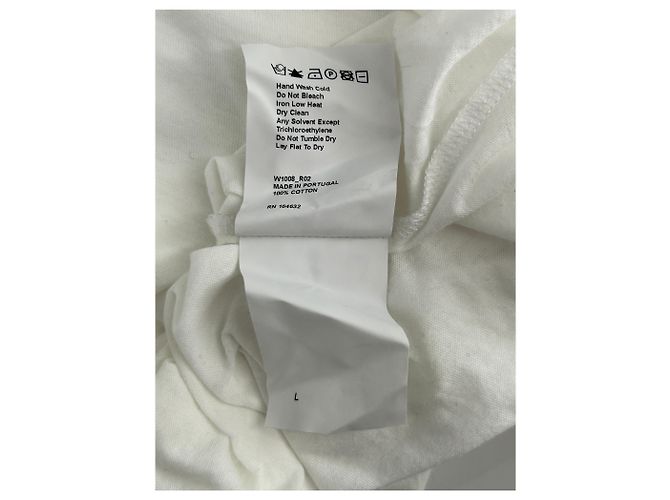 Autre Marque T-shirt bianca a maniche lunghe WARDROBE NYC Bianco - vista 8
